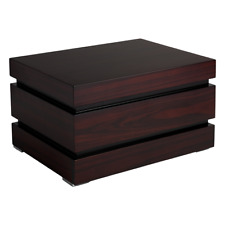 Humidor Supreme® Dane, Medium Desktop Humidor, Rosewood, 56-100 Cigar Capacity picture