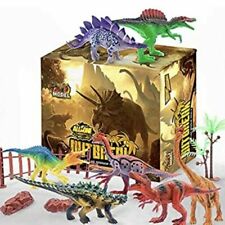 MODEL Dino Outbreak NIB With Bonus 12 Figures & Dinosaur Encyclopedia Huge Lot picture