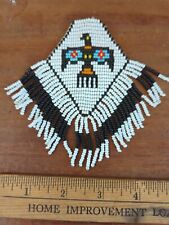  Vintage North American Lakota Sioux Beaded Thunderbird Costume Accessory  picture