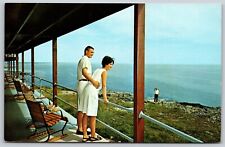 Postcard Views of The Cliff House & Motel, Ogunquit, Maine Bald Head Cliff M187 picture