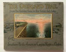 ca 1920s Overland Trail Golden Gate to Great Salt Lake Southern Pacific RR Teich picture