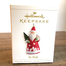 St Nick Hallmark Keepsake Christmas Ornament 2006 Nina Aube' MIB picture
