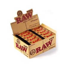 RAW Original Rolling Tips Unrefined Authentic Filter Tips  box....FREE  SHIPPING picture