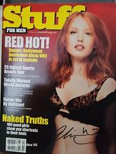 Alicia Witt Signed Magazine Stuff Hot picture