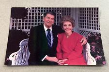 POST CARD PRES. REAGAN & MRS. REAGAN AT THE WHITE HOUSE NOV. 16, 1988 picture