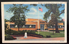 Vintage Postcard 1946 W.H.B.C. Broadcasting Station, Canton, Ohio (OH) picture