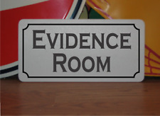 Evidence Room Metal Sign picture