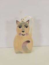 Vintage Siamese Cat Figurine Ornament picture