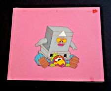 Orig Japanese Anime Cel ROBOT CRUSHING BIRD UNKNOWN SHOW #27  RAY ROHR Artifacts picture