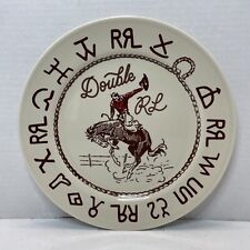RRL Ralph Lauren Rodeo Souvenir Plate 9