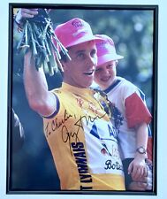 Greg Lemond / 1989 Tour de France Hand Signed 14x11 photograph picture