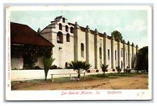 San Gabriel Archangel Mission CA California UDB Postcard S24 picture