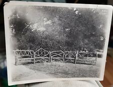 Antique TWIG FURNITURE B & W PHOTOGRAPH 1920s 1930s picture
