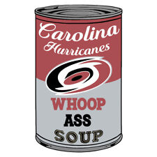 Carolina Hurricanes Can Of Whoop A** Vinyl Decal / Sticker 10 sizes Tracking picture