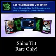 SCI-FI SENSATIONS-RARE SHINE TILT 10 CARD SET-TOPPS DISNEY COLLECT picture