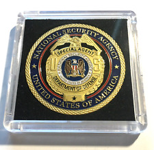 NSA US National Security Agency Special Agent DOD Challenge Coin G-35A picture