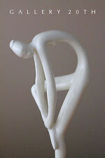 RARE MCM ABSTRACT FEMALE SCULPTURE VTG STATUE NUDE 60S 70S BALLERINA WOMAN GIRL picture