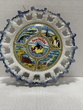 Sea World 1977 Decorative Souvenir Plate Shamu Japan picture