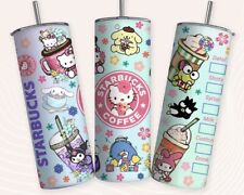 1pc New Stainless Steel 20oz Starbucks Hello Kitty & Friends Tumbler Skinny Cup picture