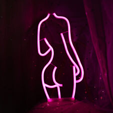 Led Sexy Neon Sign Human Body Woman's Visual Art Club Pub Wall Home Decor Lamp picture