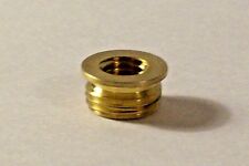 BRASS BUSHING REDUCER 1/8IP TO 1/4-27 THREADS LAMP PART NEW 55019J picture