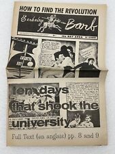 1967 NEWSPAPER BERKELEY BARB VAN DYKE PARKS DONOVAN JOAN BAEZ BOB DYLAN ADVERT picture