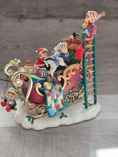 Enesco Gettin' Ready to Go Musical Sleigh Ho Ho Ho Getting Ready To Go Christmas picture