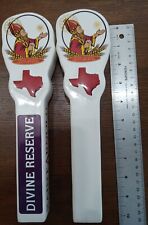 Saint Arnold Divine Reserve and Regular  Beer Tap Handle 10” Set of 2 See photos picture