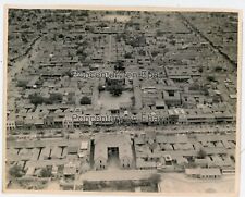 Vintage 1944 China Photograph Sian City Aerial View Sharp Photo WW2 CBI Xi'an picture