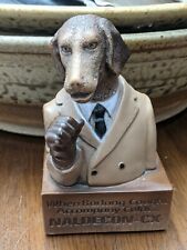Vintage NALDECON-CX Pharmaceutical Advertising Cough Medicine Dog Statue  picture