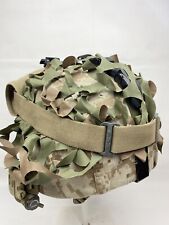 OD/Brown Reversible Camo Net Helmet Cover Sniper Ghillie Netting Scrim USMC Army picture
