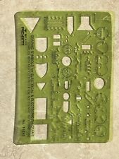 Vintage Pickett Template, No. 1624I, Electrical & Electronic Diagrams picture