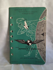Your Improved Jeppesen Computer Model CR 1960 Jepco Briefing Booklet BR-4 plane picture