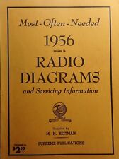 Supreme Publications Most-Often-Needed Radio Diagrams Vol R-16 1956 picture
