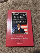 GOV. RON DESANTIS AUTOGRAPHED THE COURAGE TO BE FREE BOOK 3474 picture