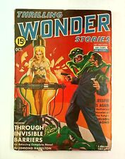 Thrilling Wonder Stories Pulp Oct 1942 Vol. 23 #1 VG/FN 5.0 picture