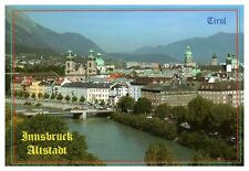 Innsbruck Altstadt Tirol Bridge Wob Unposted Chrome Postcard picture