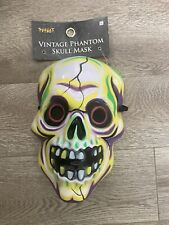NEW Spirit Halloween Vintage Phantom Skull Mask picture