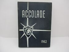 Vintage 1962 Accolade High School Yearbook North Penn High School Lansdale PA picture