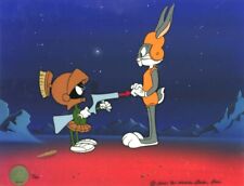 Warner Brothers-Limited Edition Cel-Mad As A Mars Hare-Marvin the Martian,Bugs picture