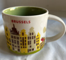 Starbucks You Are Here Collection Brussels Coffee Mug 14oz 2016 picture