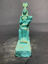 Statue of Goddess Isis Breastfeeding Baby Horus Ancient Egyptian Antiquities BC picture