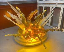 1:12 scale action figure diorama, Exploding Fountain toy photography effect picture