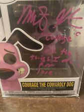 funko pop autographed Courage The Cowardly Dog Jsa Authentic Marty Grabstein picture