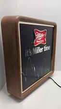 Miller High Life Beer Bouncing Ball 1982  Motion Sign Light It’s Miller Time picture
