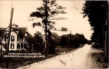 RPPC Postcard State Road at Warner's Henderson Harbor NY New York No. 5    K-471 picture