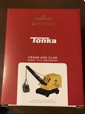 2021 Hallmark Hasbro Crane and Clam Tonka 75th Anniversary Keepsake Ornament picture