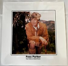 Fess Parker as Daniel Boone iconic portrait 12x12 inch square photograph picture