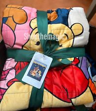 Disneyland Winnie The Pooh 12 Pounds Weighted Throw Blanket Quilted 50x60 New picture