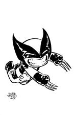 Wolverine Blood Hunt #1 Skottie Young 1:50 Big Marvel Sketch PRESALE 6/5 2024 picture
